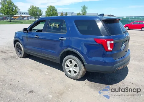 2017 Ford Police Interceptor z USA, uszkodzony, nr VIN 1FM5K8AT7HGC25649